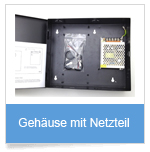 Gehäuse und Netzteil für Zutrittskontrolle Controller Gehäuse und Netzteil für Zutrittskontrolle Controller