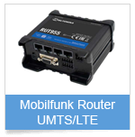 Mobilfunk Router für Zutrittskontrolle Fernzugriff für Remote Verwaltung UMTS LTE Router für Zutrittskontrolle
