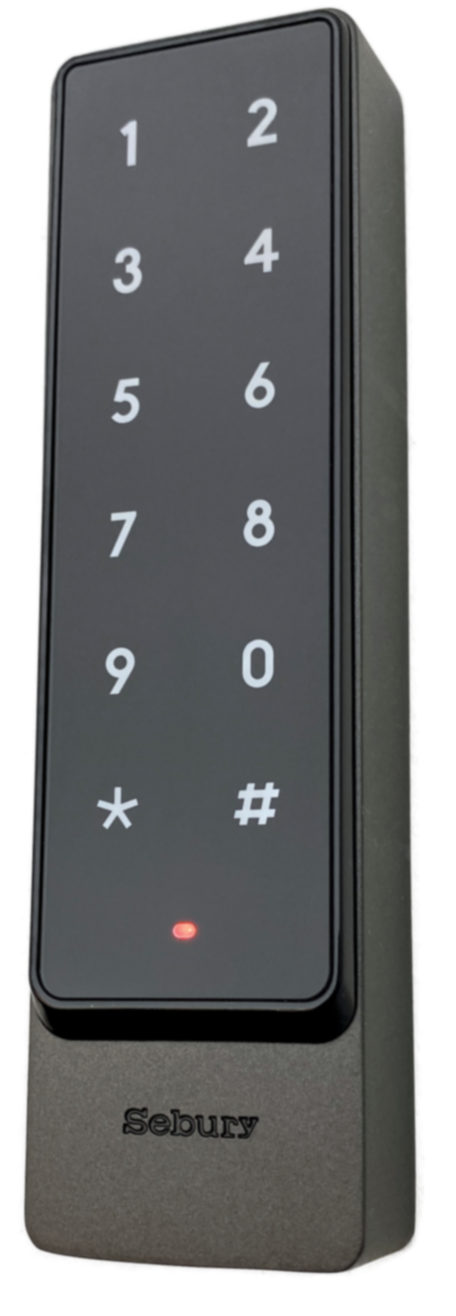 PIN-Code-Zutritt-RFID-schmale-Ausfuehrung-Glas-Touchpad Touchpad PIN Code Zutrittskontrolle mit RFID