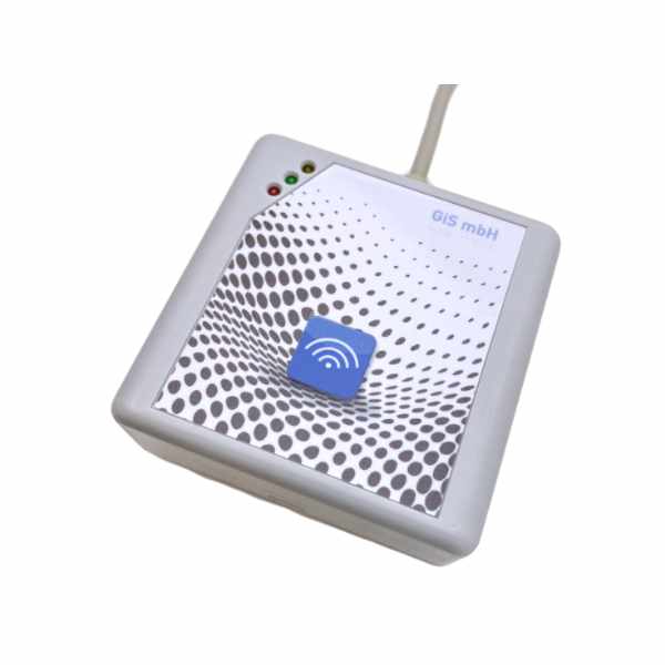 Desfire-Reader-ISO4443-USB RFID Leser 125 kHz konfigurierbar für Chipnummer und Datenbereiche