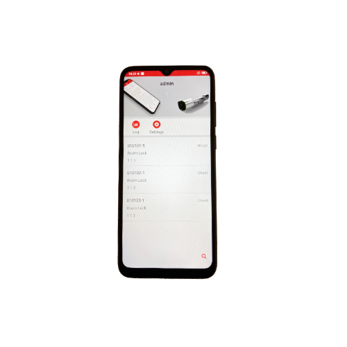 Mobil-App-T-rbeschlaege-2 RFID Mobile Handset für Berechtigung Türbeschläge