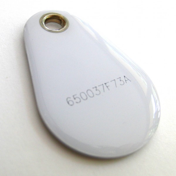 RFID Schlüsselanhänger mit Messingöse, K709-hex-uni