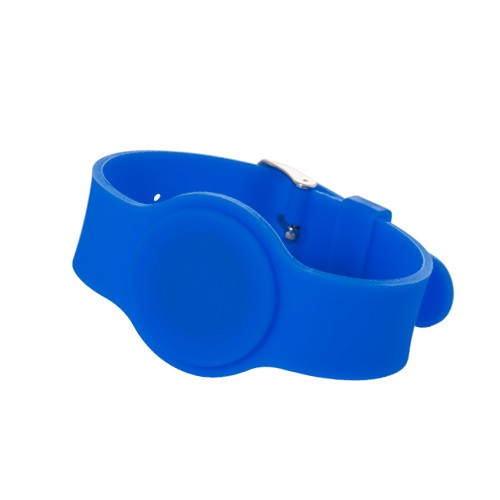 Desfire EV2 wristband made of silicone adjustable for access control with RFID chip