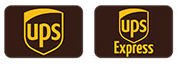 Logo 'Versand mit UPS/DPD'